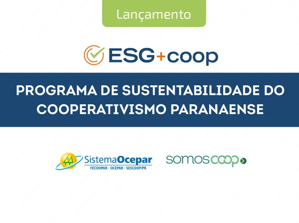 PRC200: Ponta Grossa sedia primeiro evento de lançamento do Programa ESG+COOP, nesta quinta-feira