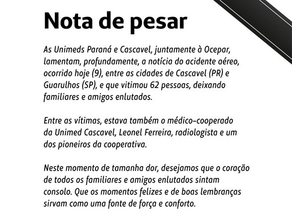 nota pesar destaque 12 08 2024