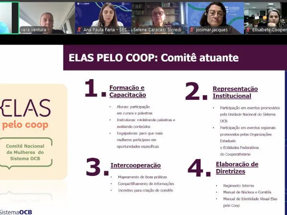 Elas pelo Coop amplia presença feminina no cooperativismo