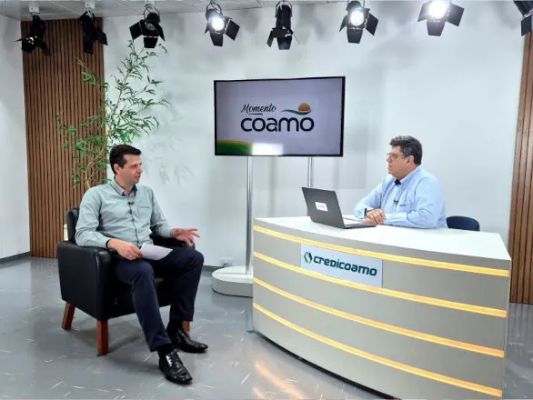 Diretor destaca novidades nos canais digitais e a segurança ao associado da Credicoamo