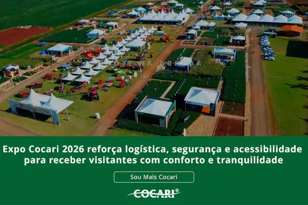 Expo Cocari 2026 reforça logística, segurança e acessibilidade para receber produtores com conforto e tranquilidade