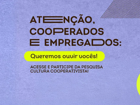 Último dia para participar da Pesquisa de Cultura Cooperativista