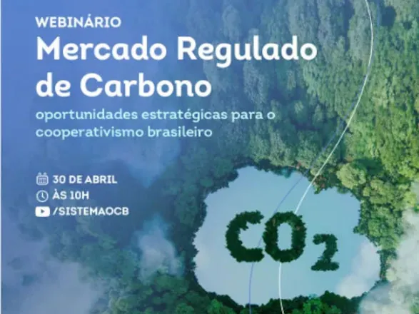 Webinário debate papel do cooperativismo no mercado de carbono