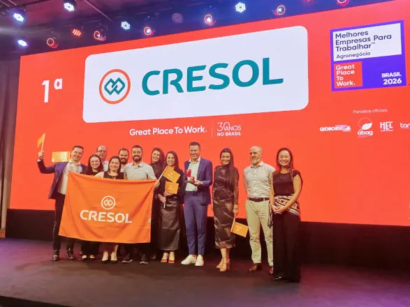 GPTW: Cresol é eleita Melhor Empresa para Trabalhar no Agronegócio
