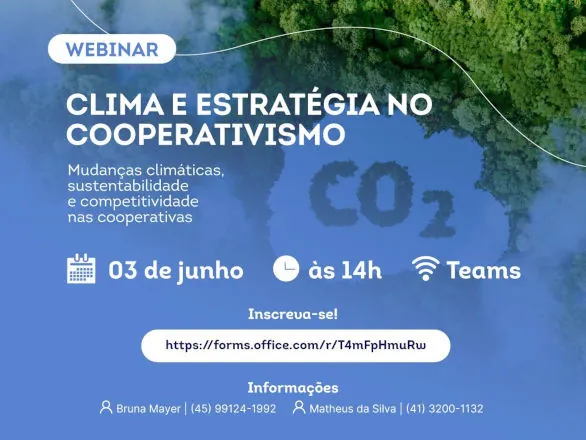  Clima e Estratégia no Cooperativismo em discussão na Semana do Meio Ambiente